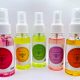 mogo candle co hand sanitiser with fruit essential oils in five scents